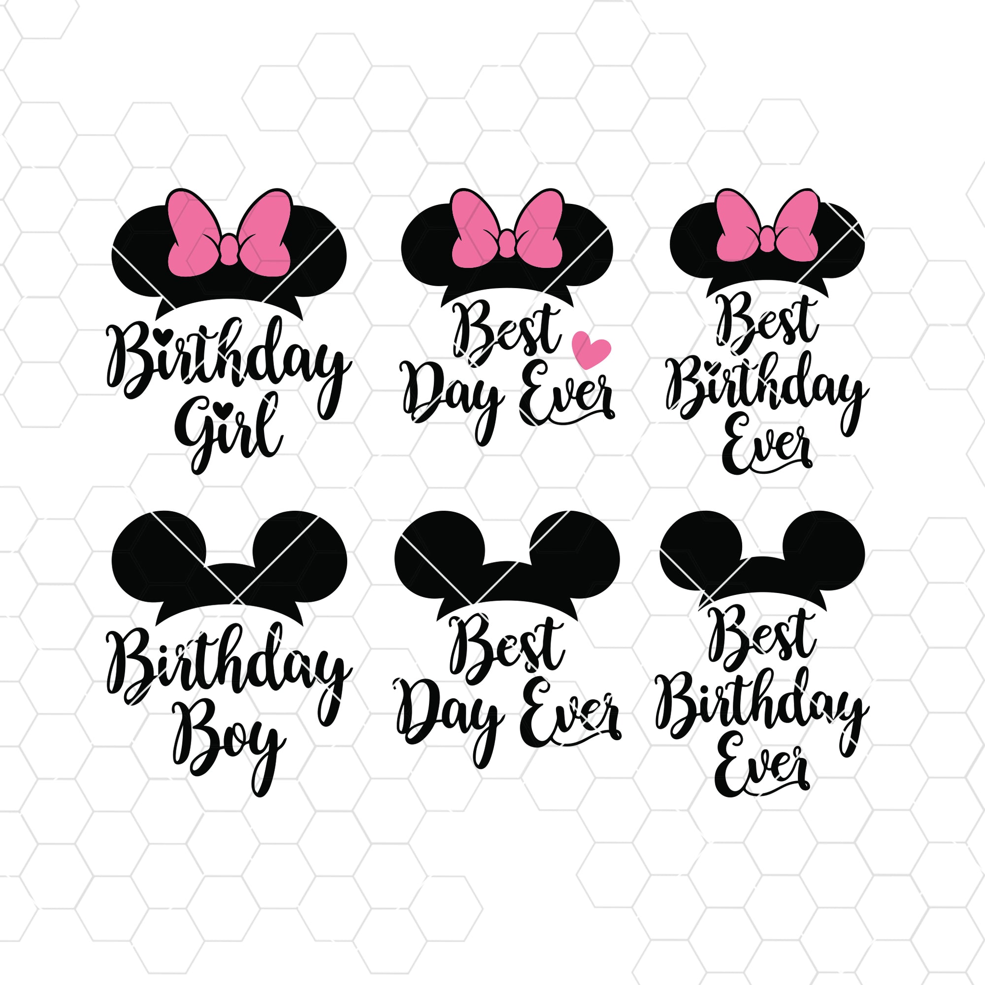 It's My Second Birthday Mickey Mouse IMAGE use as Printable Iron on  transfer clip art Mouse Ears Shirt Party T-shirt Download DIY