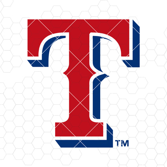 Texas Rangers Digital Cut Files Svg, Dxf, Eps, Png, Cricut Vector, Digital Cut Files Download