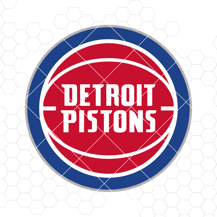 Detroit Pistons Digital Cut Files Svg, Dxf, Eps, Png, Cricut Vector, Digital Cut Files Download