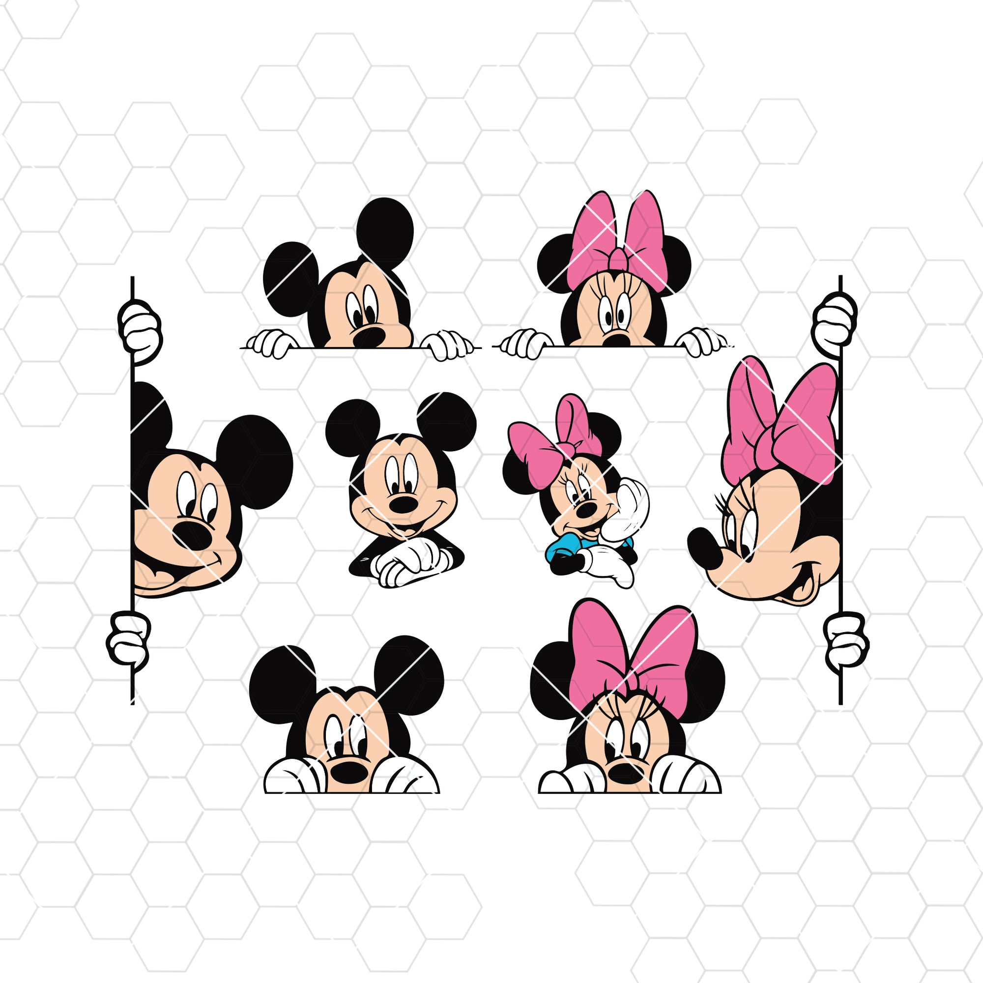 Mickey Mouse Coffee - SVG Cut File