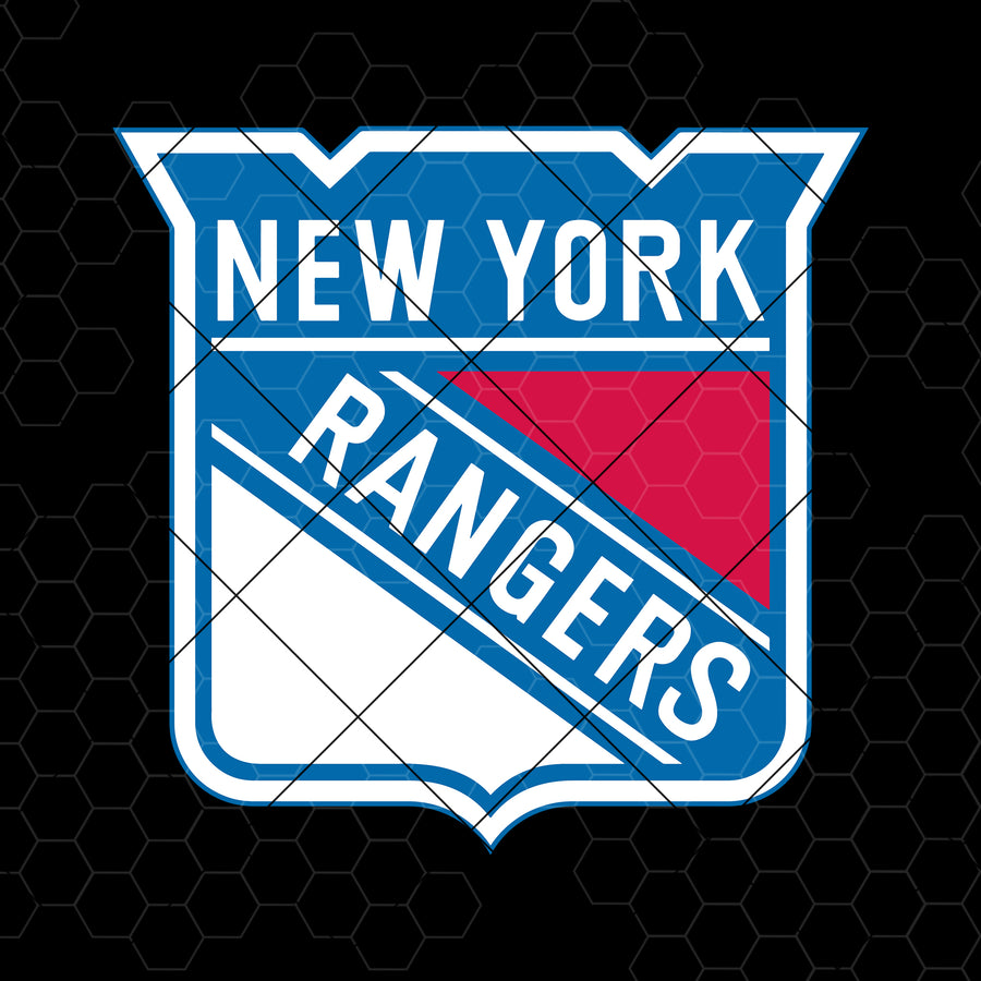 New York Rangers Digital Cut Files Svg, Dxf, Eps, Png, Cricut Vector, Digital Cut Files Download