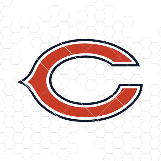 Chicago Bears Digital Cut Files Svg, Dxf, Eps, Png, Cricut Vector, Digital Cut Files Download