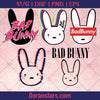 Bad bunny svg file, Bab bunny bundle, Bad bunny logo, Svg Files For Cricut, Dxf, Eps, Png, Cricut Vector, Digital Cut Files Download - doranstars.com