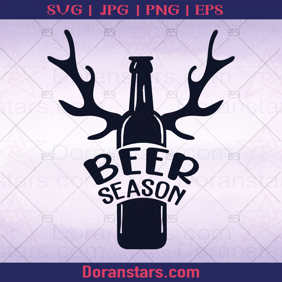 Beer Season, Hunting And Beer  Beer advocate, beer Support, Beer, Alcohol, Party logo, Svg Files For Cricut, Dxf, Eps, Png, Cricut Vector, Digital Cut Files Download - doranstars.com