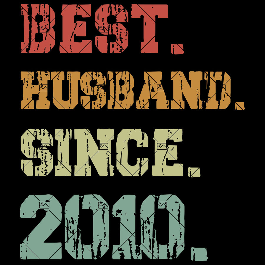 Best Husband Since 2010, 10th Anniversary Gift, 10 Year Anniversary, Tenth Anniversary, Anniversary Husband, Gift for Him, Husband Shirt