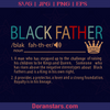 Black Farther Definition, Africa, Black, Father, Dad, Family, Father's day logo, Svg Files For Cricut, Dxf, Eps, Png, Cricut Vector, Digital Cut Files Download - doranstars.com