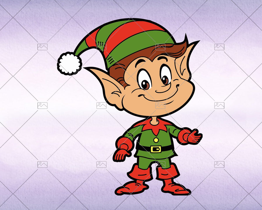 Christmas Elf Svg, Xmas Svg Instant Download - Doranstars