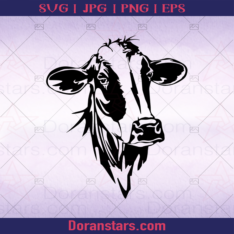 Cow Farmer Silhouette, Happy Cow Farmer, Farm, Farm animals, Outskirt, Rural, Countryside logo, Svg Files For Cricut, Dxf, Eps, Png, Cricut Vector, Digital Cut Files Download - doranstars.com