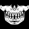Digital Download - Skull Design for Face mask | Human Skull Clipart | Scary human teeth Svg | Human Skull Face Mask Svg | Skeleton Mask svg