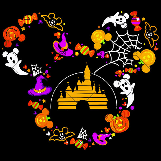 Disney Halloween Shirt Cute Disney Halloween Shirt Women Disney Halloween Shirt Mickeys Not So Scary Halloween Disney Trick