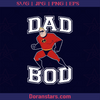 Disney Pixar Incredibles Mr. Incredible Dad Bod Portrait, Father, Blood Father, Father and Son, Father's Day, Best Dad, Family Meaningful Design Gift, Dad Superpower, Father Superheroes logo, Svg Files For Cricut, Dxf, Eps, Png, Cricut Vector, Digital Cut Files Download - doranstars.com