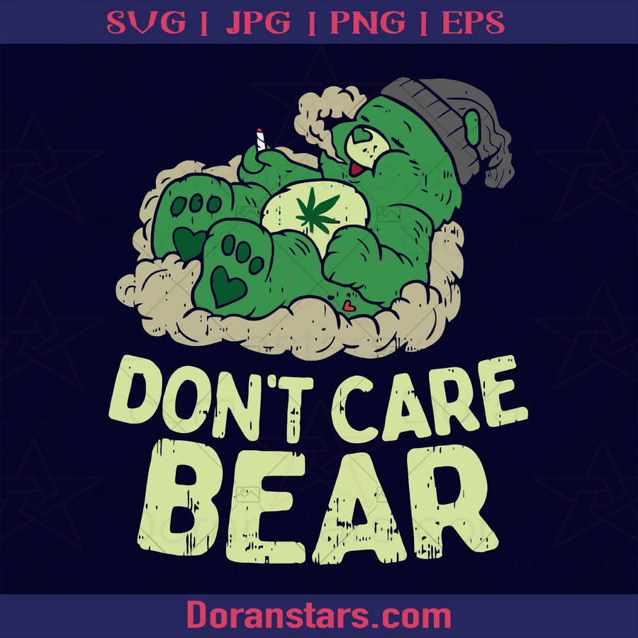 Dont Care Bear, Marijuana, Cannabis Stocks, Cannabis Stock, Cannabis Design hashish, bhang, hemp, kef, kif, charas, ganja, sinsemilla. informal dope, hash, grass, pot, blow, draw, stuff, Mary Jane, tea, weed, the weed, gold, green, mezz, skunkweed, skunk, reefer, rope, smoke, gage, boo, charge, jive, mootah, pod, Cannabis stock 2021 logo, Svg Files For Cricut, Dxf, Eps, Png, Cricut Vector, Digital Cut Files Download - doranstars.com