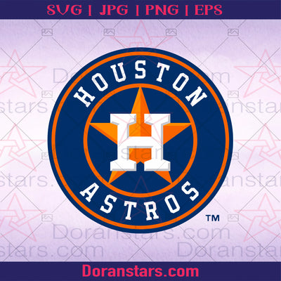 Houston Astros Digital Cut Files Svg, Dxf, Eps, Png, Cricut Vector, Digital Cut Files Download