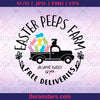 Easter Peeps Farm Free Deliveries Svg Trending Svg Easter Peeps Farm, Peeps Farm Svg