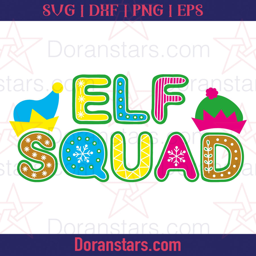 Elf Squad Svg Free - Elf Svg Free, Christmas Svg Free Download, merry christmas svg free, christmas free svg file
