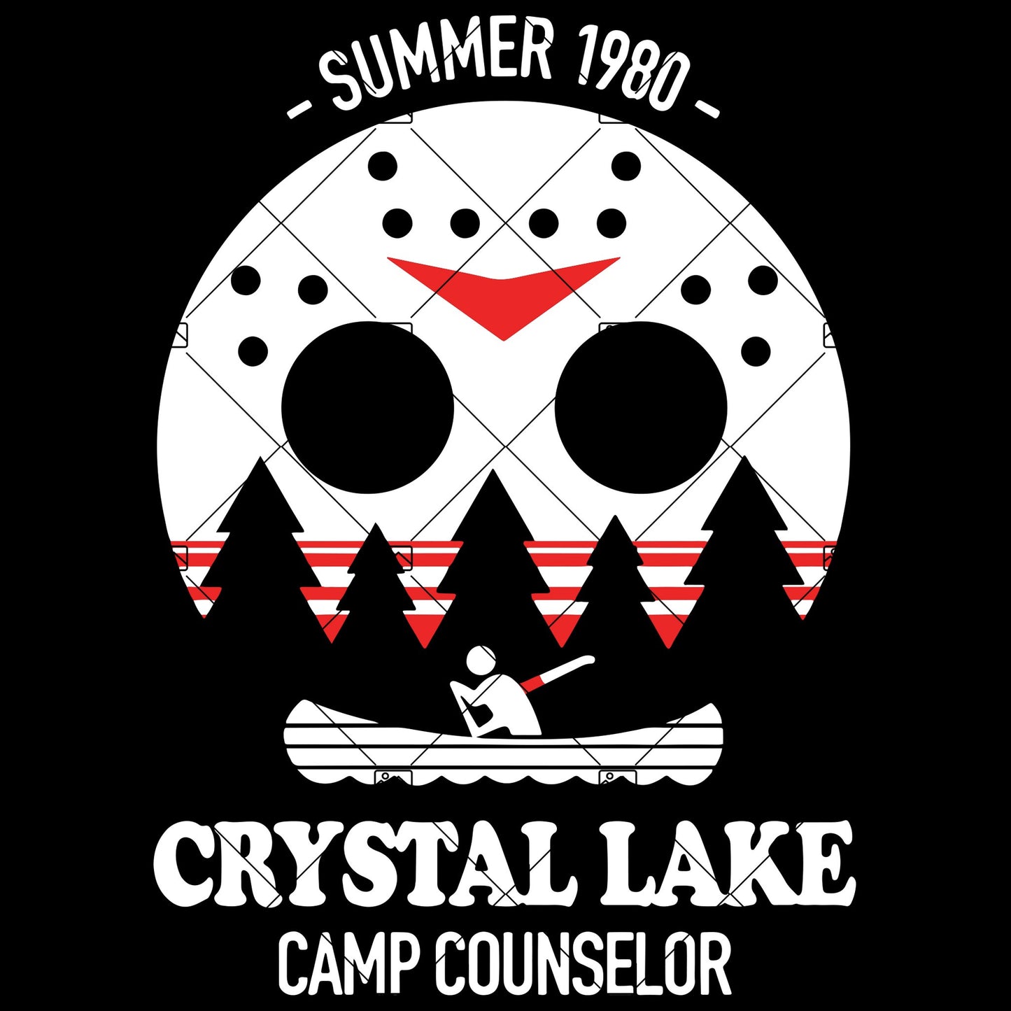 2 Friday 13 Jason Voorhees Crystal Lake svg halloween svg