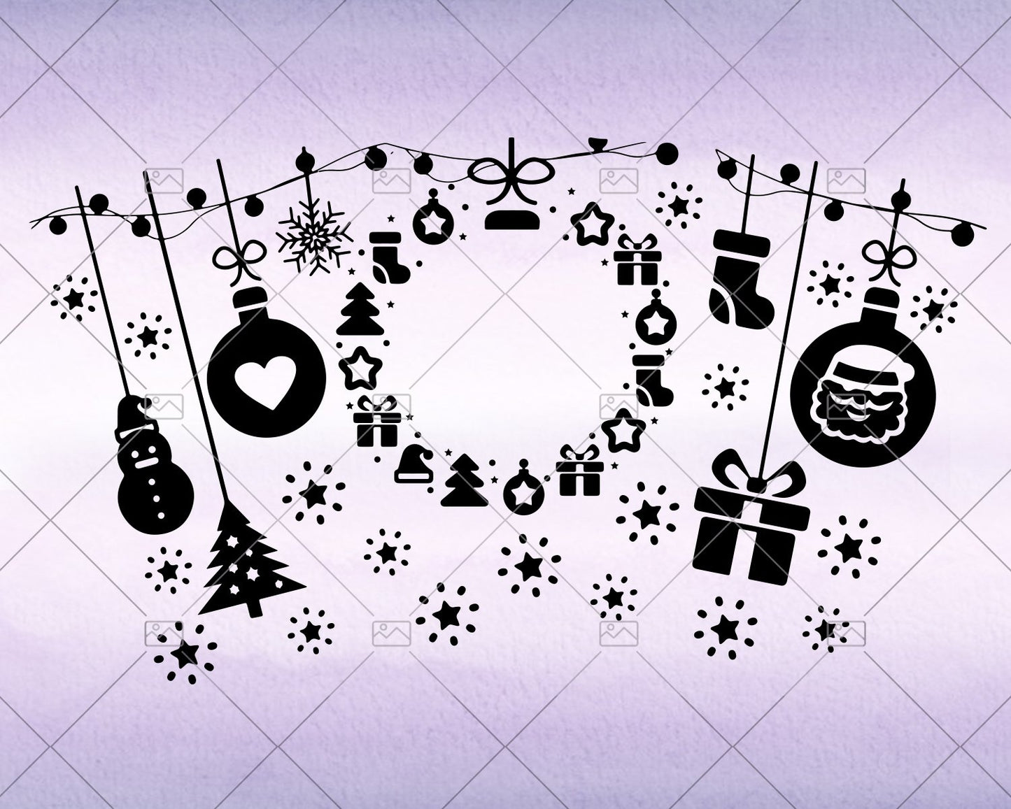 Full Wrap Starbucks, Christmas Ball for DIY, DIY Starbuck Cup Instant Download