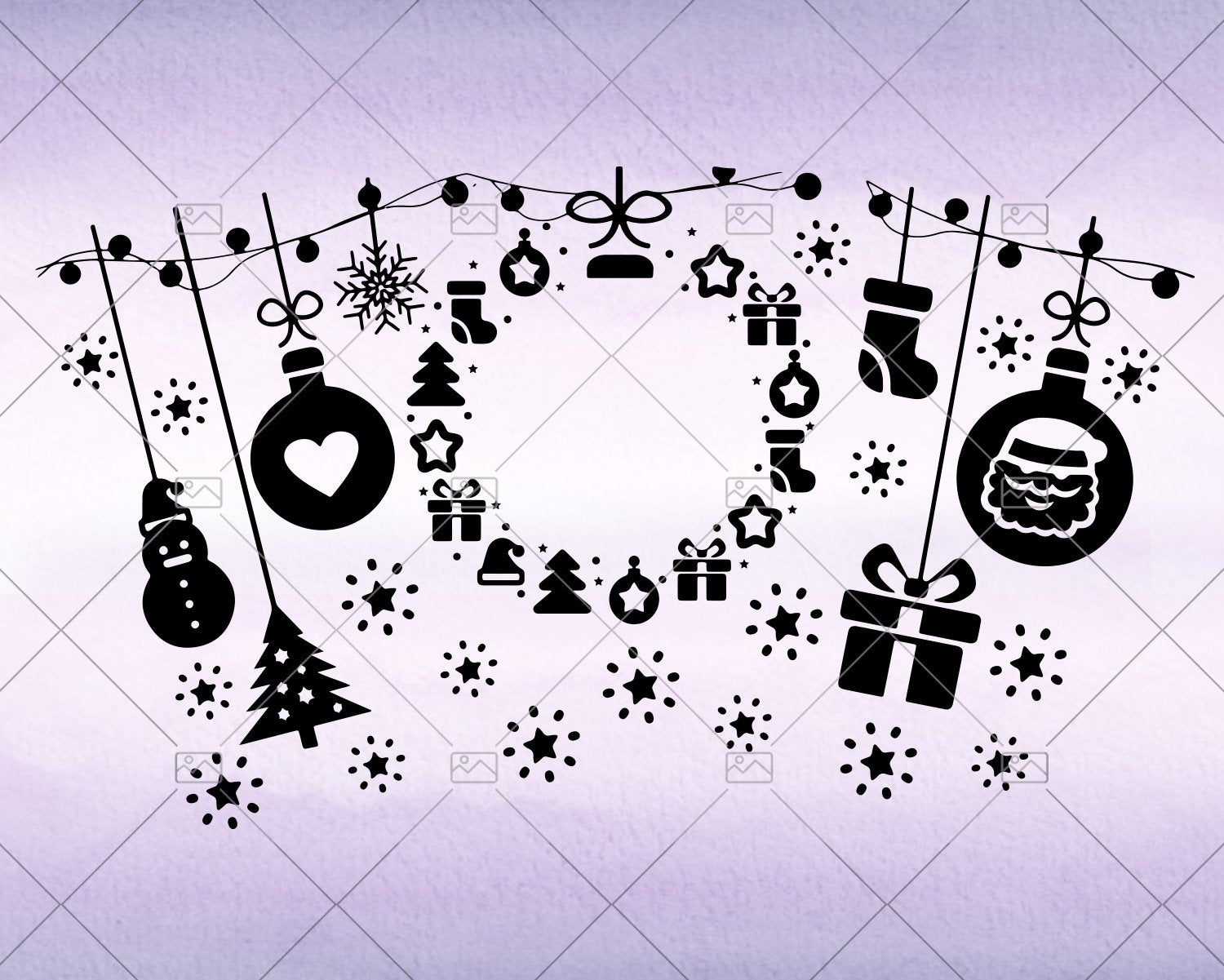 Full Wrap Starbucks, Christmas Ball for DIY, DIY Starbuck Cup Instant Download