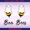 Funny Boo Bees Couples Halloween Digital Cut Files Svg