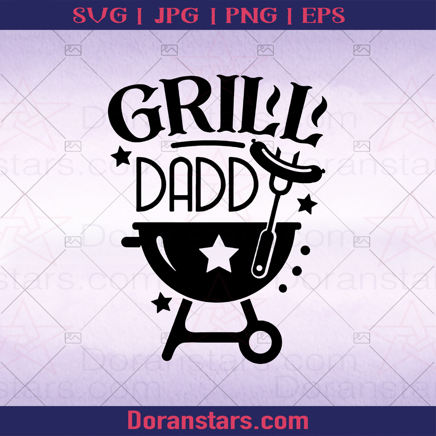 Grill Daddy Father, Blood Father, Father and Son, Father's Day, Best Dad, Family Meaningful Design Gift, Chef, Good Cook. Dad logo, Svg Files For Cricut, Dxf, Eps, Png, Cricut Vector, Digital Cut Files Download - doranstars.com