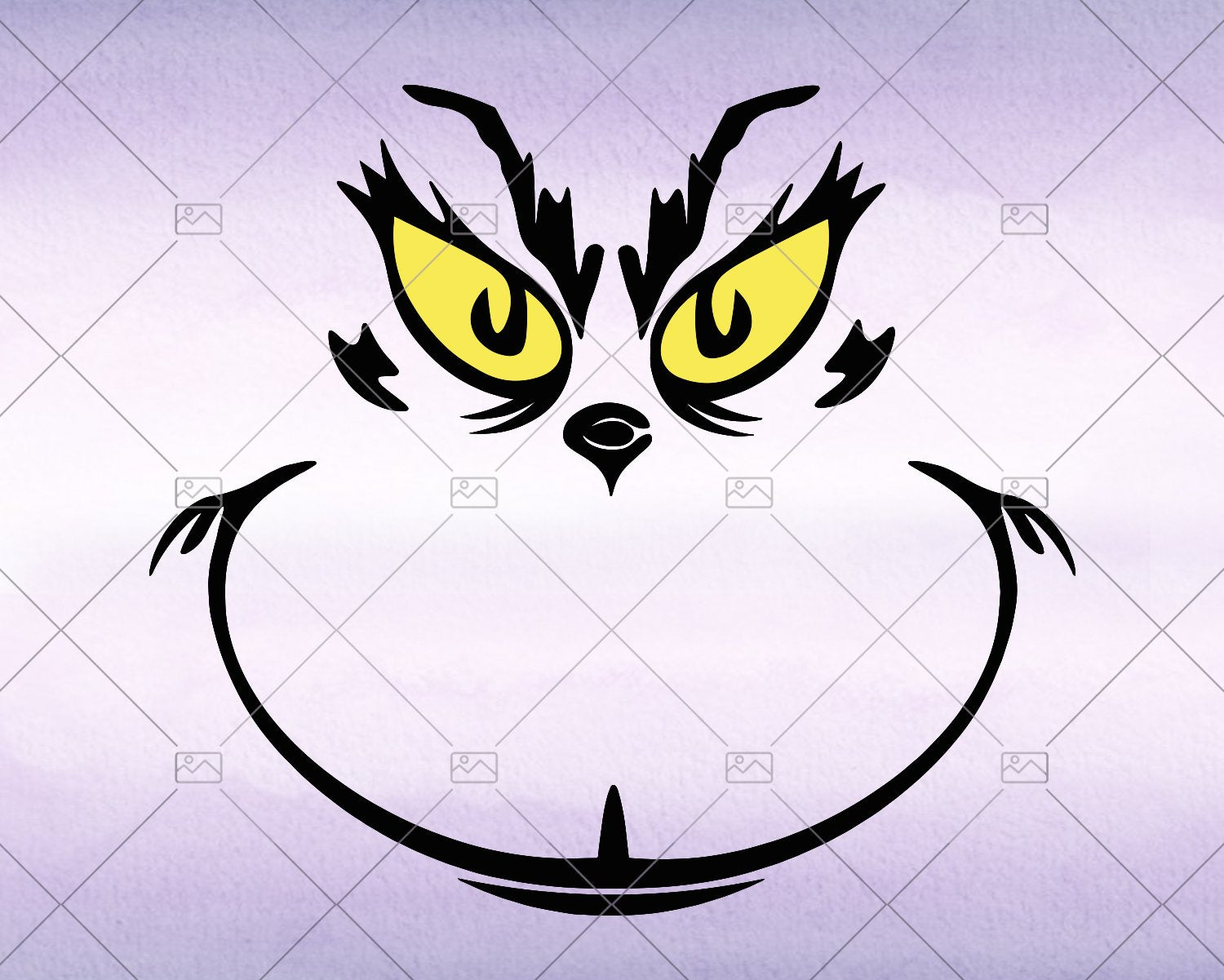 Grinch Face Svg, Instant Download - Doranstars
