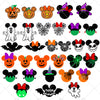 Halloween svg, Mickey Minnie svg, Bundle svg, Pumpkin svg, Halloween shirt, Bat svg, Svg Files for Cricut, cut file, dxf files for laser