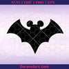 Halloween Svg Mickey Mouse Bat Svg Disney Happy halloween svg free