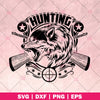 Hunting logo, Svg Files For Cricut, Dxf, Eps, Png, Cricut Vector, Digital Cut Files, Cool, Guns, Wolf