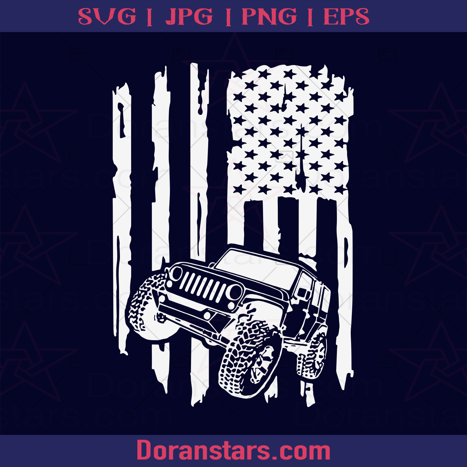 Jeep flag - America Off-Road Jeep jeep Truck, Jeep For Sale, Jeep Icon For Sale, Black Jeep, Travel, Travel Lover, Holiday, Traveller Design, America Travel, Offroad , Off Road Design, Icon, Vector logo, Svg Files For Cricut, Dxf, Eps, Png, Cricut Vector, Digital Cut Files Download - doranstars.com
