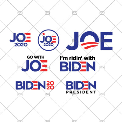 Joe Biden SVG PNG bundle/ Go with Joe/ Biden Logo/ I’m ridin’ with Biden/ Biden President Obama graphic Clipart cricut silhouette