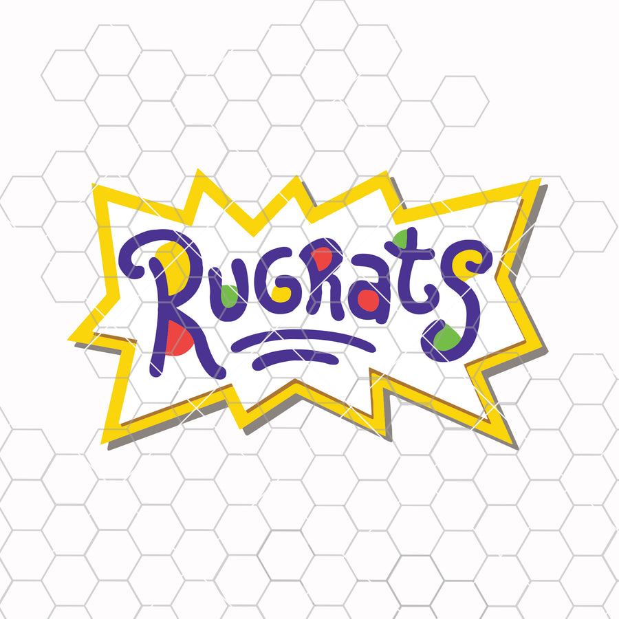 Rugrats Logo SVG, svg, dxf, Cricut, Silhouette Cut File, Instant Download