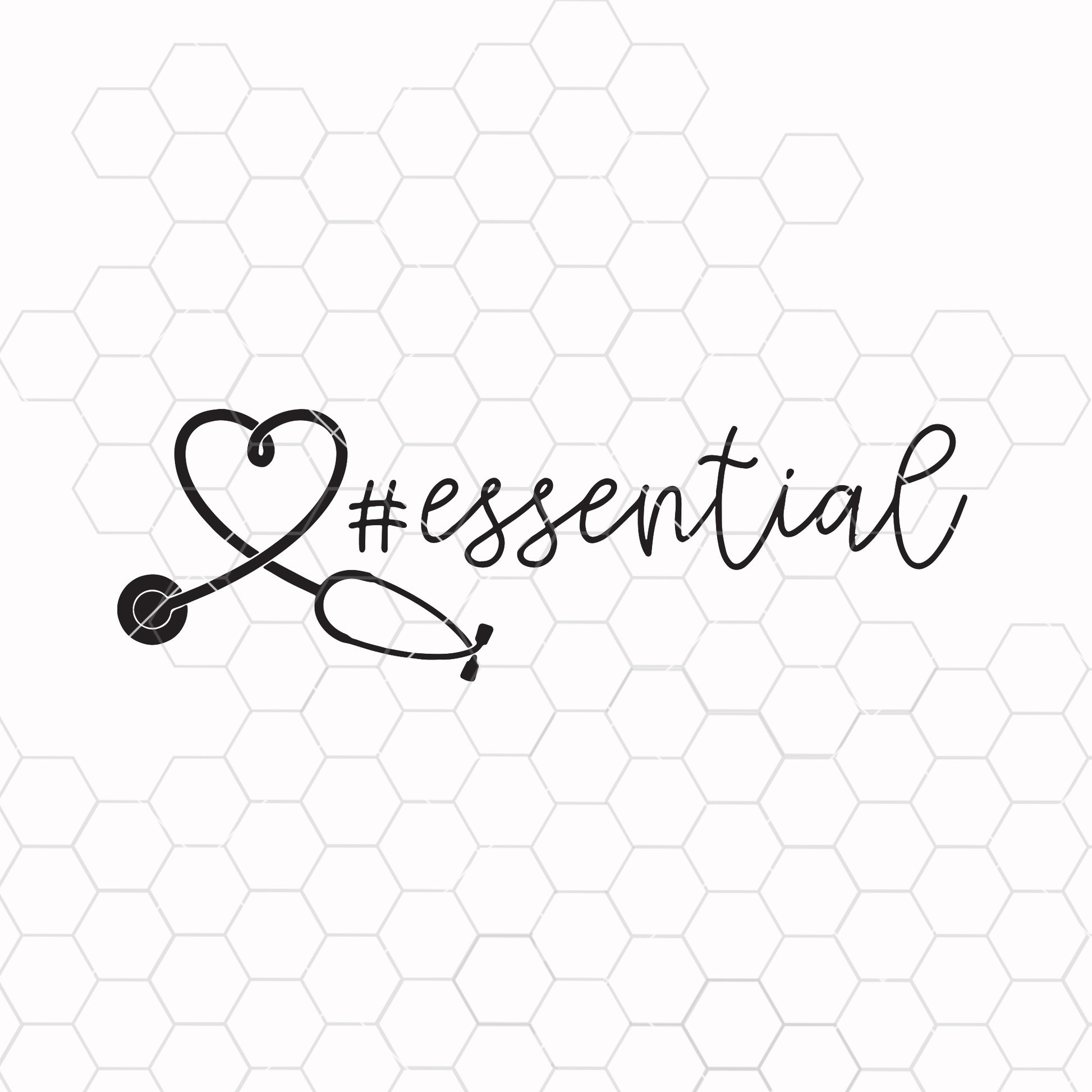 Essential SVG File, Instant Download for Cricut, Cut File, Doctor SVG Design cut file for Cricut & Silhouette by DoranStars
