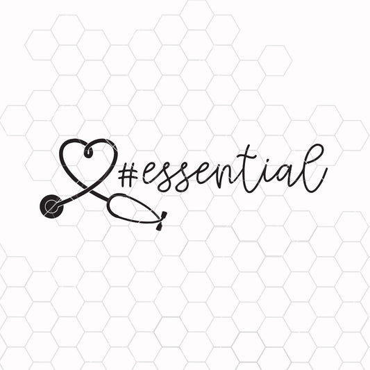 Essential SVG File, Instant Download for Cricut, Cut File, Doctor SVG Design cut file for Cricut & Silhouette by DoranStars