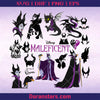 Maleficent bundle svg Halloween Disney Villain svg Maleficent svg Maleficent Layered