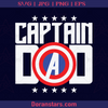 Mens Christmas Gift For Dad Birthday Captain Shield Dad Superhero T-Shirt, Father, Dad, Family, Father's day Captain American, Avengers, Endgame logo, Svg Files For Cricut, Dxf, Eps, Png, Cricut Vector, Digital Cut Files Download - doranstars.com