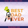 Mens Disney Mickey And Friends Father's Day Goofy Best Dad Ever, Father, Blood Father, Father and Son, Father's Day, Best Dad, Family Meaningful Design Gift, Dog Lover,  Disney, Animal logo, Svg Files For Cricut, Dxf, Eps, Png, Cricut Vector, Digital Cut Files Download - doranstars.com