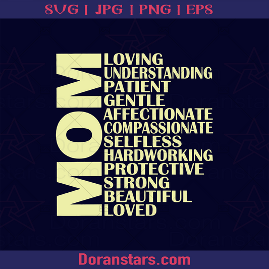 Mom Qualifications, Mother's day 2021, Mother's Day Gifts, Mother's Day Gift Ideas, I am Mother, Mother's Day  Message, Mother's Day Quote, Mother's Day word  logo, Svg Files For Cricut, Dxf, Eps, Png, Cricut Vector, Digital Cut Files Download - doranstars.com