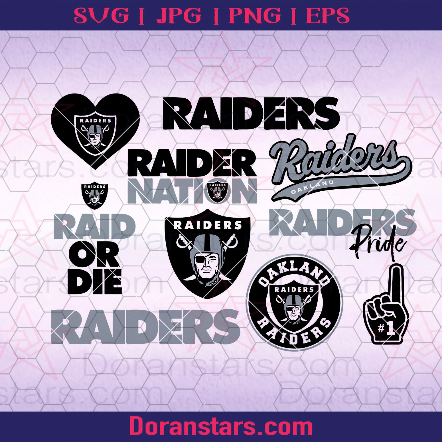 Oakland Raiders SVG, Oakland Raiders files, raiders logo, football,  silhouette cameo, cricut, cut files, digital clipart, layers, png dxf ai -  DoranStars