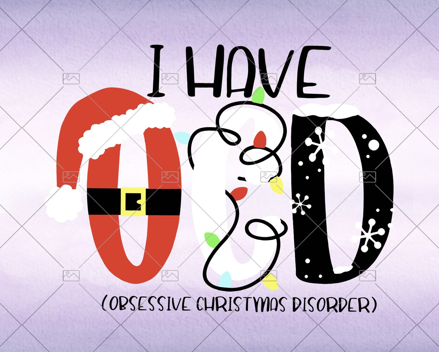 Obsessive Christmas Disorder, Christmas svg 2020 - Instant Download - Doranstars