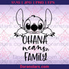 Ohana means family svg, Lilo and Stitch SVG, Stitch SVG, Lilo svg, Disney SVG, Stitch cut file, Disney cut file, Disney quote svg