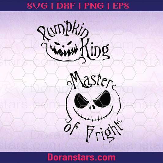 Pumpkin King svg jack halloween svg Master of Fright svg