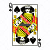 Afro Queen of Spades SVG