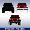 RED JEEP logo, Svg Files For Cricut, Dxf, Eps, Png, Cricut Vector, Digital Cut Files, Vector, Off-road, Transportation,  Travel, Vehicle