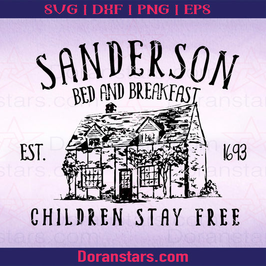 Sanderson Bed and Breakfast svg Halloween Party Disney Halloween svg H Focus P Focus Sanderson Museum halloween svg