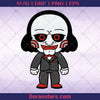 Saw Halloween Svg, Horror Scary Svg Download, Saw Chibi Cute, Halloween Horror Svg