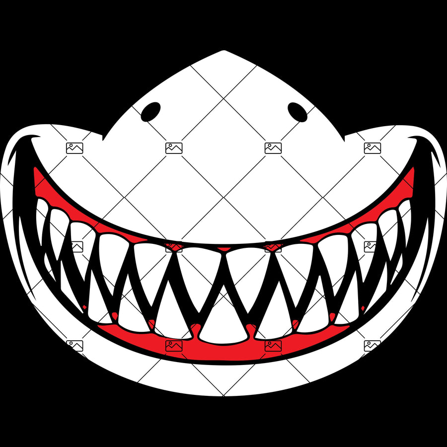 Shark face mask svg, Shark fangs mask svg, Funny face mask svg, Mask design svg, Face Mask svg, Shark teeth mask svg, eps, png, dxf, svg