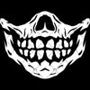 Skull face mask svg | SKull Mask | Skeleton mask | Funny face mask Design Silhouette SVG PNG Cutting File Cricut Digital Download