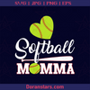 Softball Momma Catcher Pitcher Mothers Day Mom, Baseball, Softball, Baseball, Sport, Sport Passion, Family Play Sport, Sport With Kids logo, Svg Files For Cricut, Dxf, Eps, Png, Cricut Vector, Digital Cut Files Download - doranstars.com