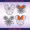Spider Mickey Svg Mickey Mouse Spider mickey Svg Cricut Mickey Svg Silhouette Mickey Svg Files