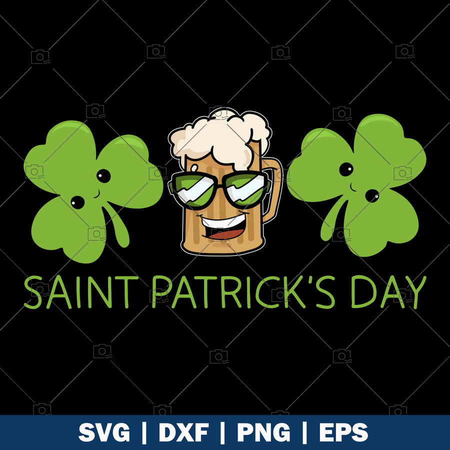 st patricks day  logo, Svg Files For Cricut, Dxf, Eps, Png, Cricut Vector, Digital Cut Files, St Patricks day, Festival, lucky